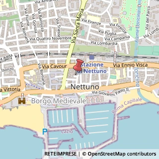 Mappa Via Napoli, 27, 00048 Nettuno, Roma (Lazio)