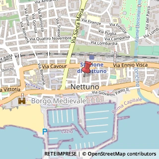 Mappa Via Dalmazio Birago, 8, 00048 Nettuno, Roma (Lazio)
