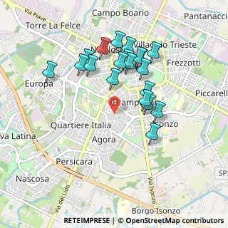 Mappa Via Tuscolo, 04100 Latina LT, Italia (0.928)