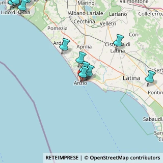 Mappa Via Antonio Gramsci, 00048 Anzio RM, Italia (27.49889)