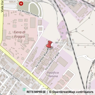 Mappa Via Giacomo Cosmano, 81/83, 71121 Foggia, Foggia (Puglia)