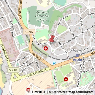 Mappa Via Santa Teresa, 3, 00042 Anzio, Roma (Lazio)