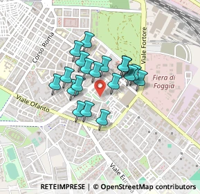 Mappa Piazza Alcide de Gasperi, 71122 Foggia FG, Italia (0.3195)