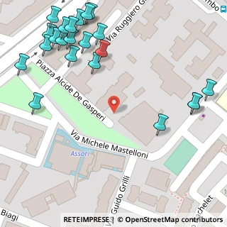 Mappa Piazza Alcide de Gasperi, 71122 Foggia FG, Italia (0.1)