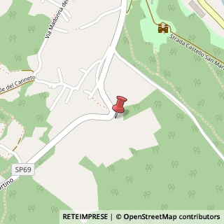Mappa Via San Martino, 70, 04015 Priverno, Latina (Lazio)