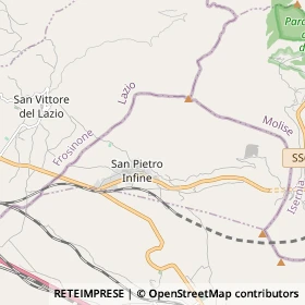 Mappa San Pietro Infine