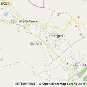 Mappa Ciorlano