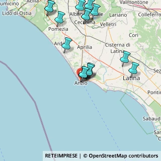 Mappa Via dei Volsci, 00042 Anzio RM, Italia (17.63647)