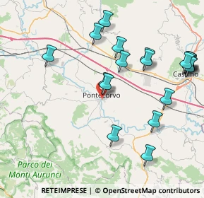Mappa 03037 Pontecorvo FR, Italia (9.895)