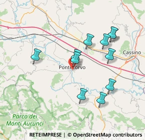 Mappa 03037 Pontecorvo FR, Italia (7.50727)