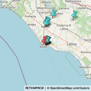 Mappa Via Antonio Gramsci, 00048 Nettuno RM, Italia (9.775)