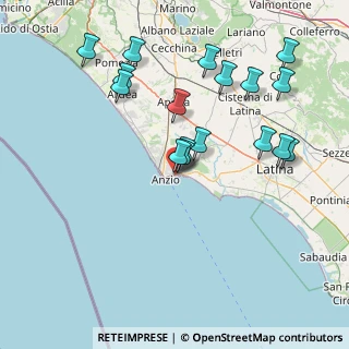 Mappa Via Antonio Gramsci, 00048 Nettuno RM, Italia (17.08647)