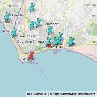 Mappa Via Antonio Gramsci, 00048 Nettuno RM, Italia (2.06231)