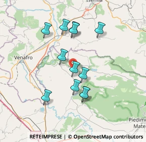 Mappa 81014 Fontegreca CE, Italia (6.77333)
