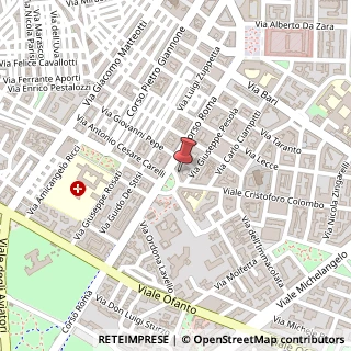 Mappa Piazza della Libertà, 4, 71121 Foggia, Foggia (Puglia)