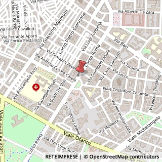 Mappa Corso Roma, 110, 71121 Foggia, Foggia (Puglia)