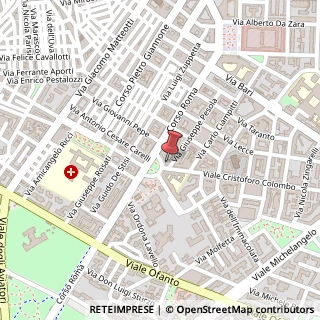 Mappa Piazza della Libertà, 1, 71121 Foggia, Foggia (Puglia)