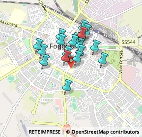 Mappa Via Amicangelo Ricci, 71121 Foggia FG, Italia (0.6725)
