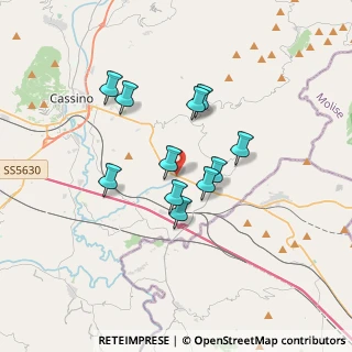 Mappa Via Casilina Sud km 146, 03044 Cervaro FR, Italia (2.90545)