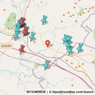 Mappa Via Casilina Sud km 146, 03044 Cervaro FR, Italia (5.3155)