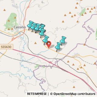 Mappa Via Casilina Sud km 146, 03044 Cervaro FR, Italia (3.09636)