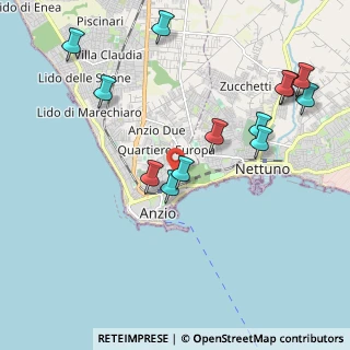 Mappa Via Penelope, 00042 Anzio RM, Italia (2.44308)