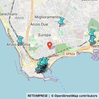 Mappa Via Penelope, 00042 Anzio RM, Italia (1.2215)