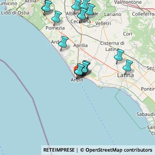 Mappa Via Penelope, 00042 Anzio RM, Italia (17.52941)