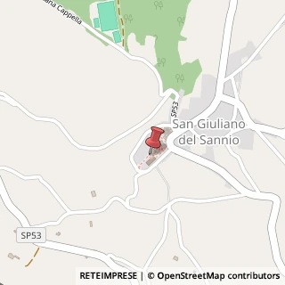 Mappa Largo Annunziata, 4, 86010 San Giuliano del Sannio CB, Italia, 86010 San Giuliano del Sannio, Campobasso (Molise)