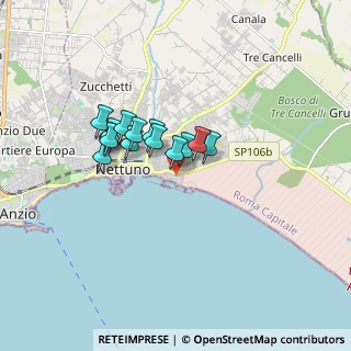 Mappa Via Traunreut, 00048 Nettuno RM, Italia (1.28)