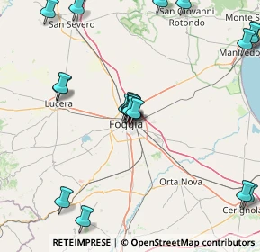Mappa Via Matteo Luigi Guerrieri, 71121 Foggia FG, Italia (20.295)