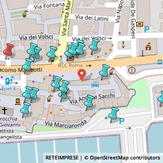 Mappa Via Stefano Porcari, 00048 Nettuno RM, Italia (0.065)