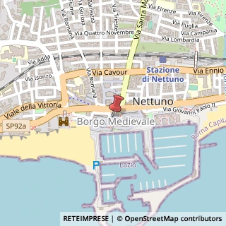 Mappa Piazza Guglielmo Marconi, 1, 00048 Nettuno, Roma (Lazio)