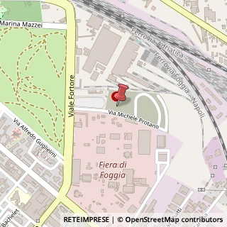 Mappa Via Michele Protano, 7, 71121 Foggia, Foggia (Puglia)
