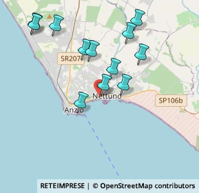 Mappa Via Pietro Talenti, 00048 Nettuno RM, Italia (4.0575)
