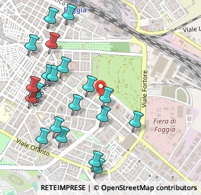 Mappa Via Nazzareno Strampelli, 71121 Foggia FG, Italia (0.61)