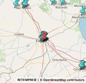 Mappa Via Nazzareno Strampelli, 71121 Foggia FG, Italia (16.883)