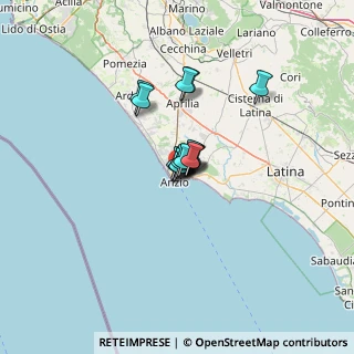 Mappa Via Corradino di Svevia, 00042 Anzio RM, Italia (6.835)