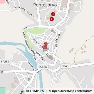 Mappa Piazza IV Novembre, 26, 03037 Pontecorvo, Frosinone (Lazio)