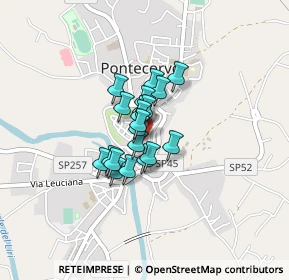 Mappa Via Mura Sant'Andrea, 03037 Pontecorvo FR, Italia (0.248)