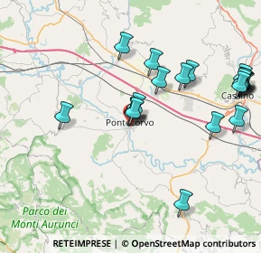 Mappa Via Mura Sant'Andrea, 03037 Pontecorvo FR, Italia (9.0795)