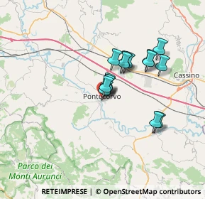 Mappa Via Mura Sant'Andrea, 03037 Pontecorvo FR, Italia (5.282)