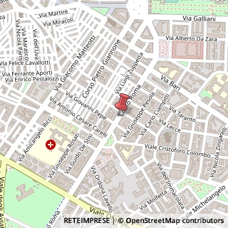 Mappa Corso Roma, 90, 71121 Foggia, Foggia (Puglia)