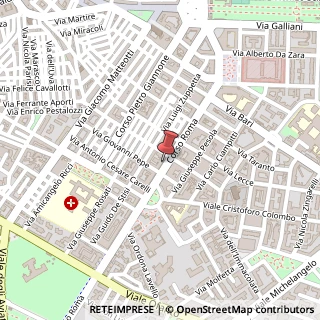 Mappa Corso Roma, 92, 71121 Foggia, Foggia (Puglia)