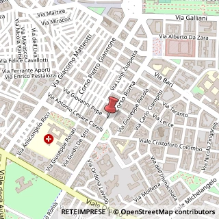 Mappa Corso Roma, 106, 71121 Foggia, Foggia (Puglia)