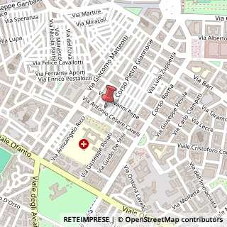 Mappa Corso Pietro Giannone, 188, 71121 Foggia, Foggia (Puglia)
