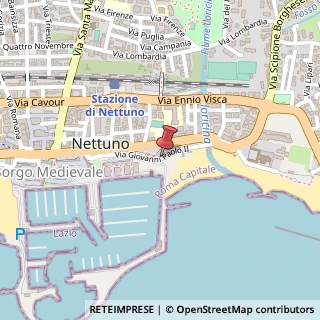 Mappa Via a. vespucci 12, 00048 Nettuno, Roma (Lazio)