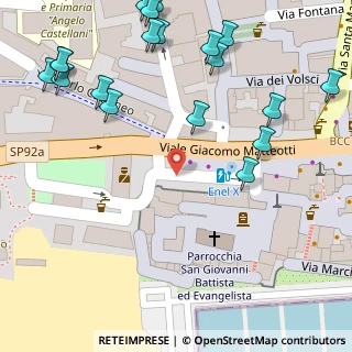 Mappa Piazza Guglielmo Oberdan, 00048 Nettuno RM, Italia (0.101)