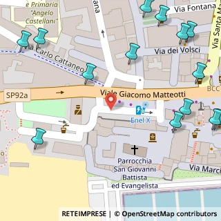 Mappa Piazza Guglielmo Oberdan, 00048 Nettuno RM, Italia (0.1275)