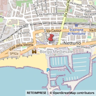 Mappa piazza Guglielmo Oberdan, 7, 00048 Nettuno, Roma (Lazio)